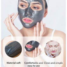 Carvão vegetal Ácido hialurônico, vitamina C, lama, máscara facial, hidratante, máscara facial de lama clareadora e firmadora